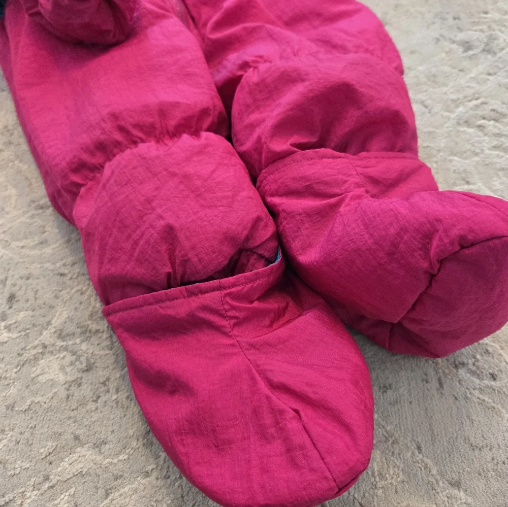 Rare Vintage 1990s Oshkosh B'gosh Baby B'gosh Colorblock Snowsuit